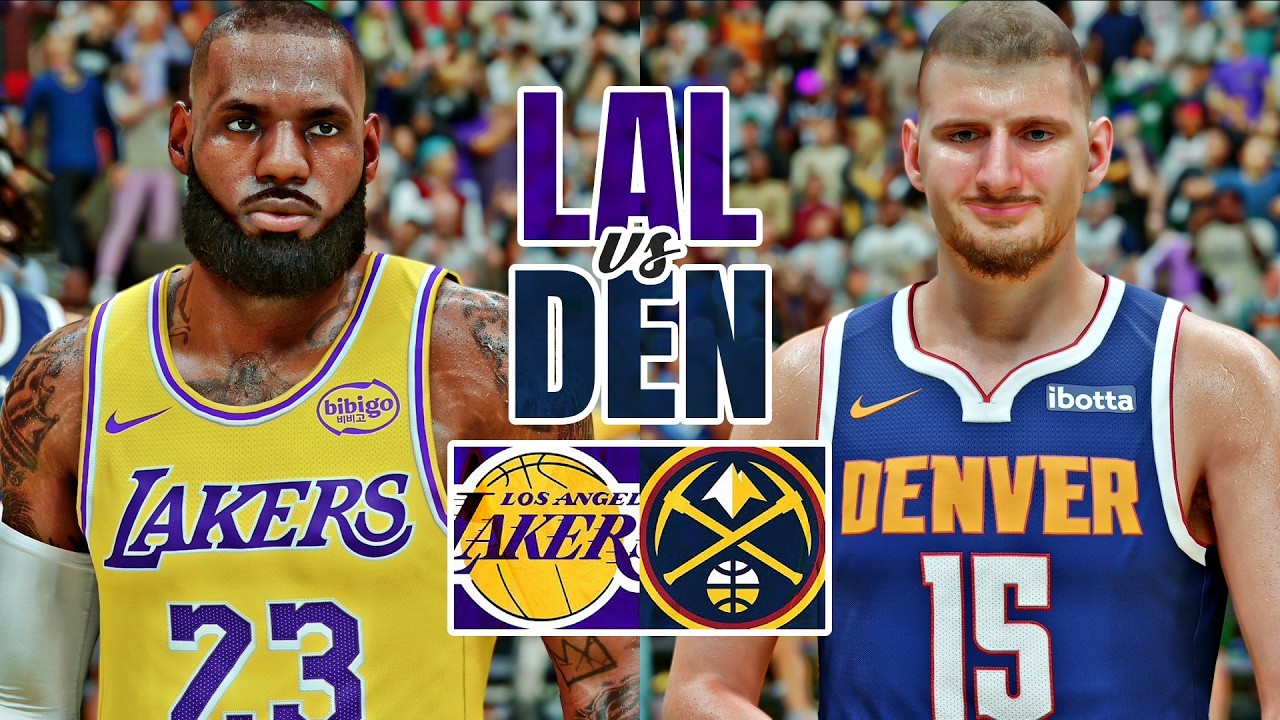 NBA TODAY: LAKERS vs NUUGETS | NBA 2K26 (PS5 PRO)