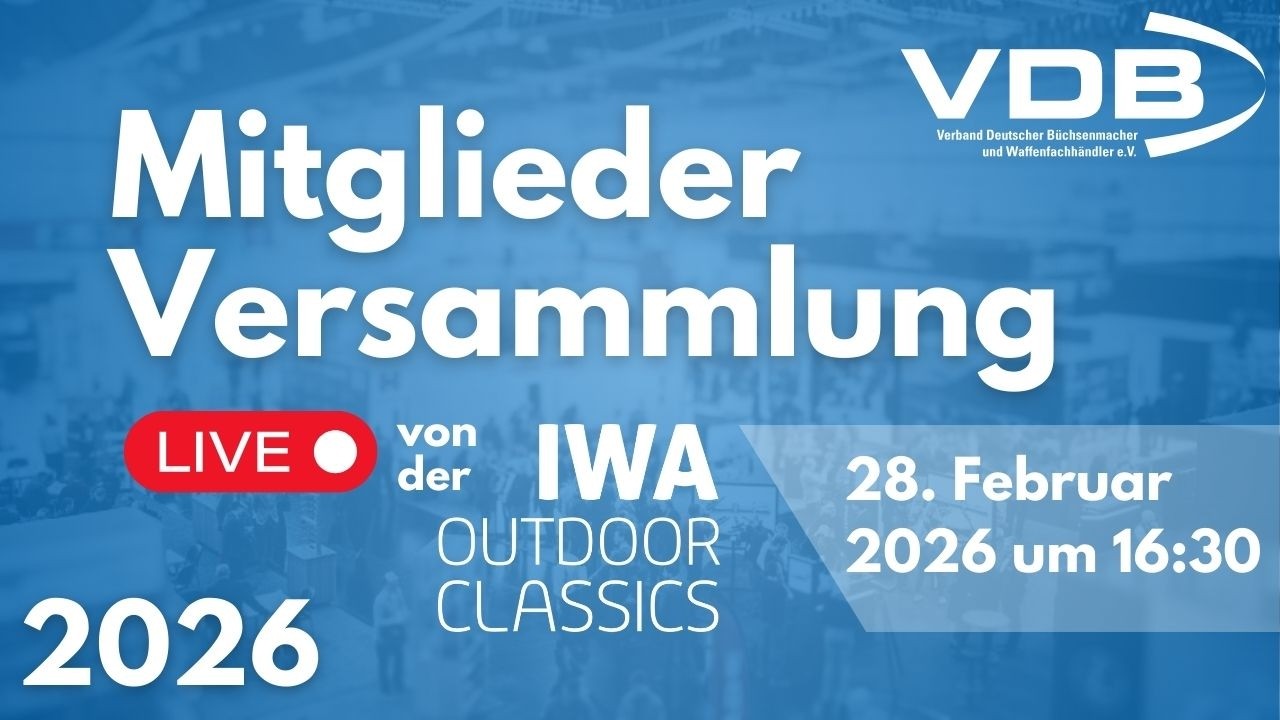 VDB Mitgliederversammlung 2026 | LIVE von der IWA
