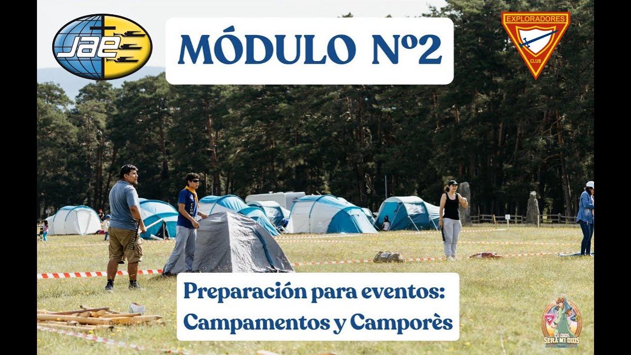 Preparación para eventos - Campamentos y Camporés