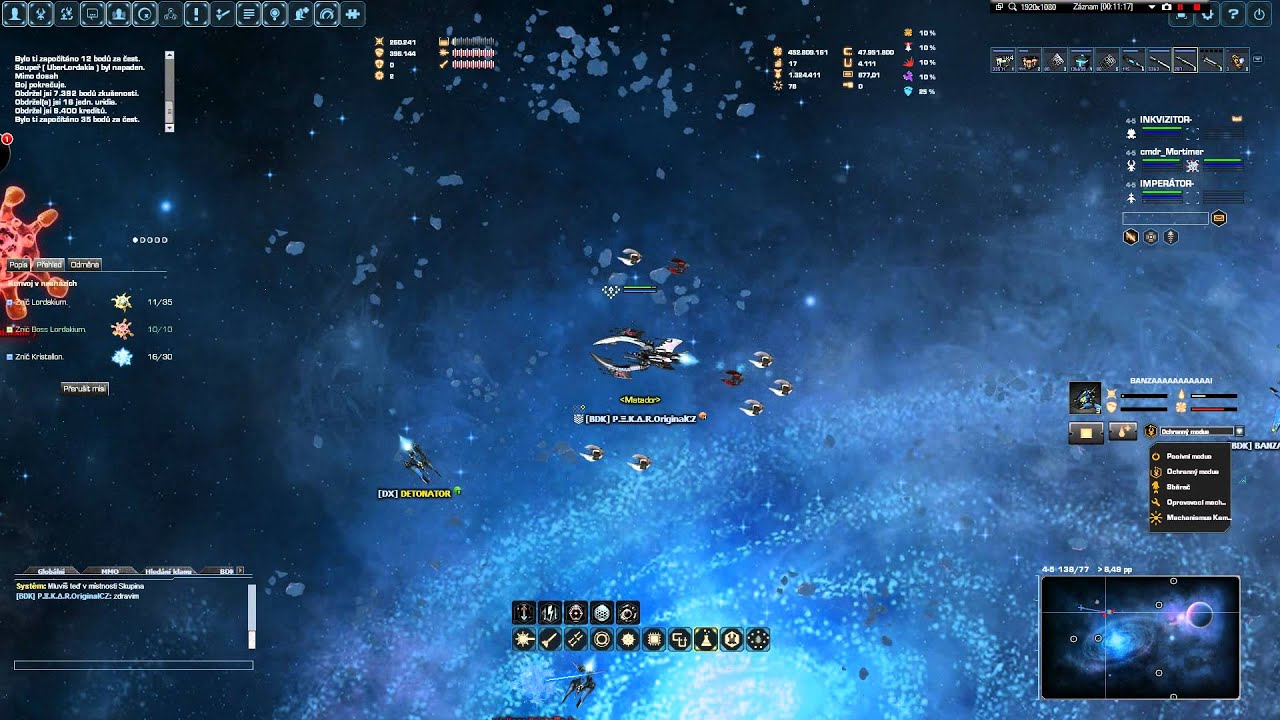 Darkorbit - Uber mapa 4-5 CZ