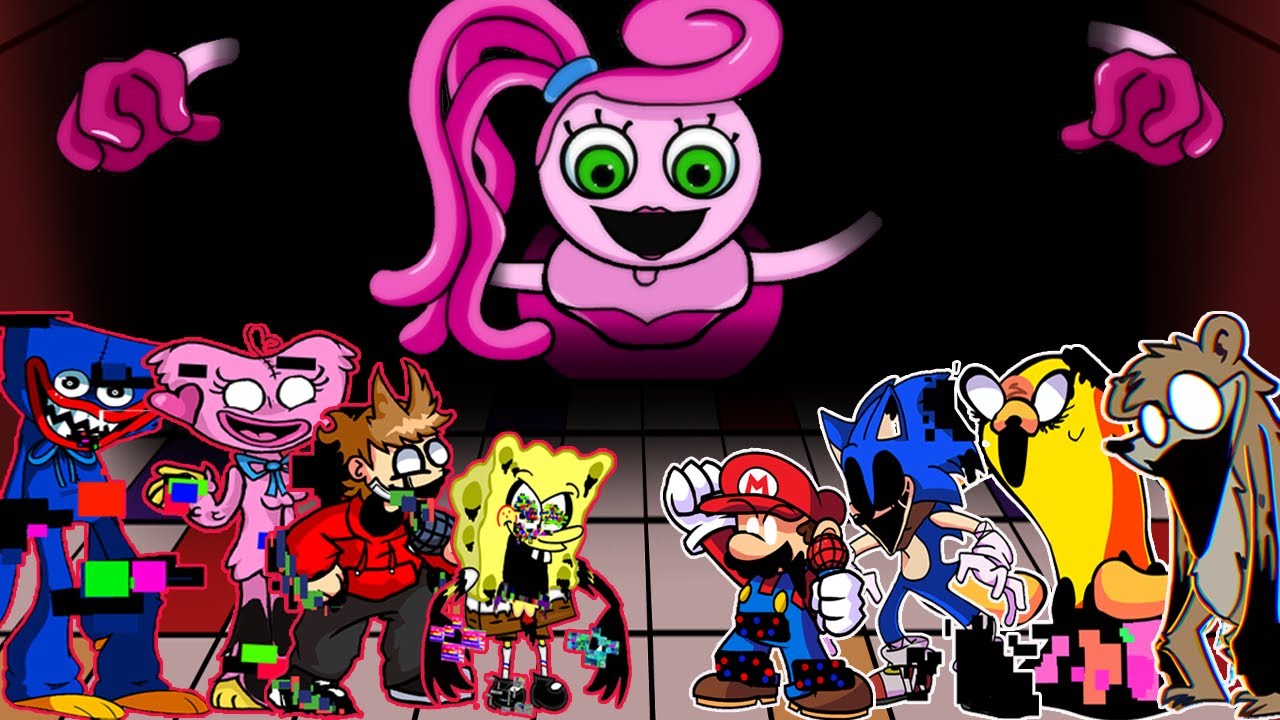 FNF - Special Guest But All Pibby Characters Sings It 🎤 (Every Turn a Different Character Sings)