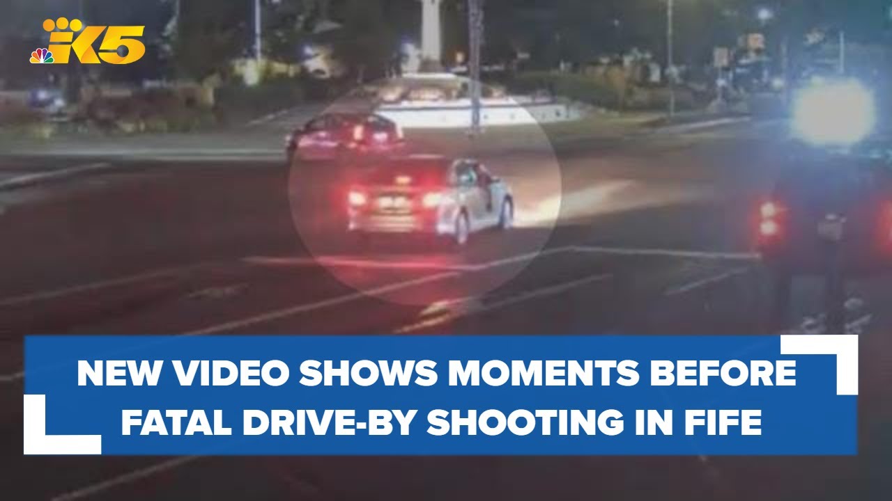 New video shows moments leading up to fatal drive-by shooting in Fife