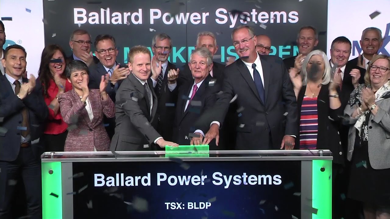 Ballard Power Systems Inc. Opens Toronto Stock Exchange, June 5, 2018
