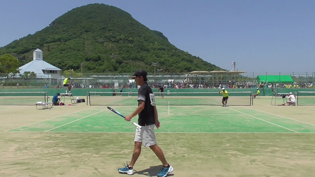2017年 全日本シングルス 男子準決勝 増田 対 船水（颯）