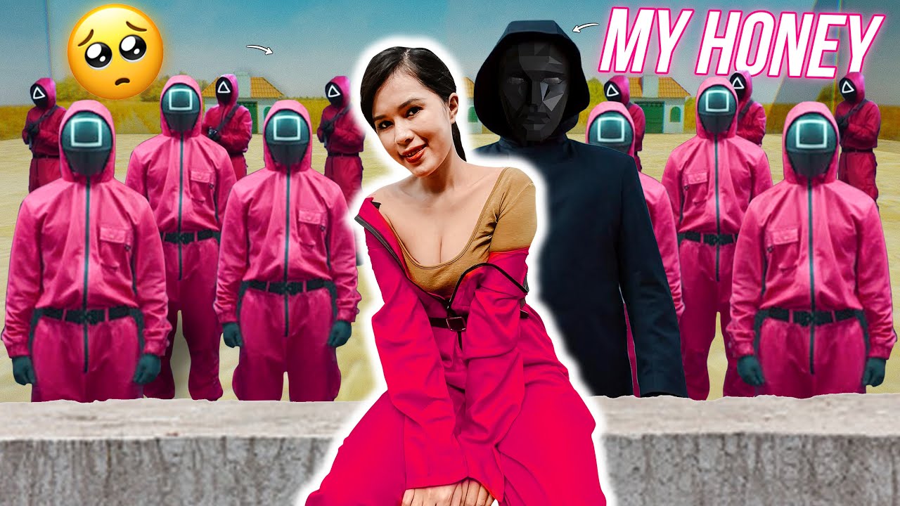 SQUID GAME FRONT MAN LOVES GIRLFRIEND PINK SOLDIER (Epic Parkour POV Chase)