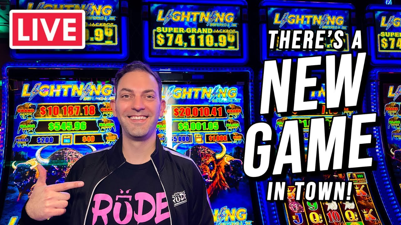 🔴 LIVE JACKPOTS 🦬 NEW Lightning Buffalo Link ⚡️Max Bet Spins