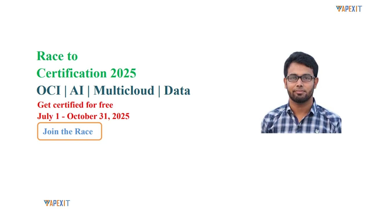 How to Get FREE Cloud Certifications OCI, AI, Multicloud, Data | Race to Certification 2025