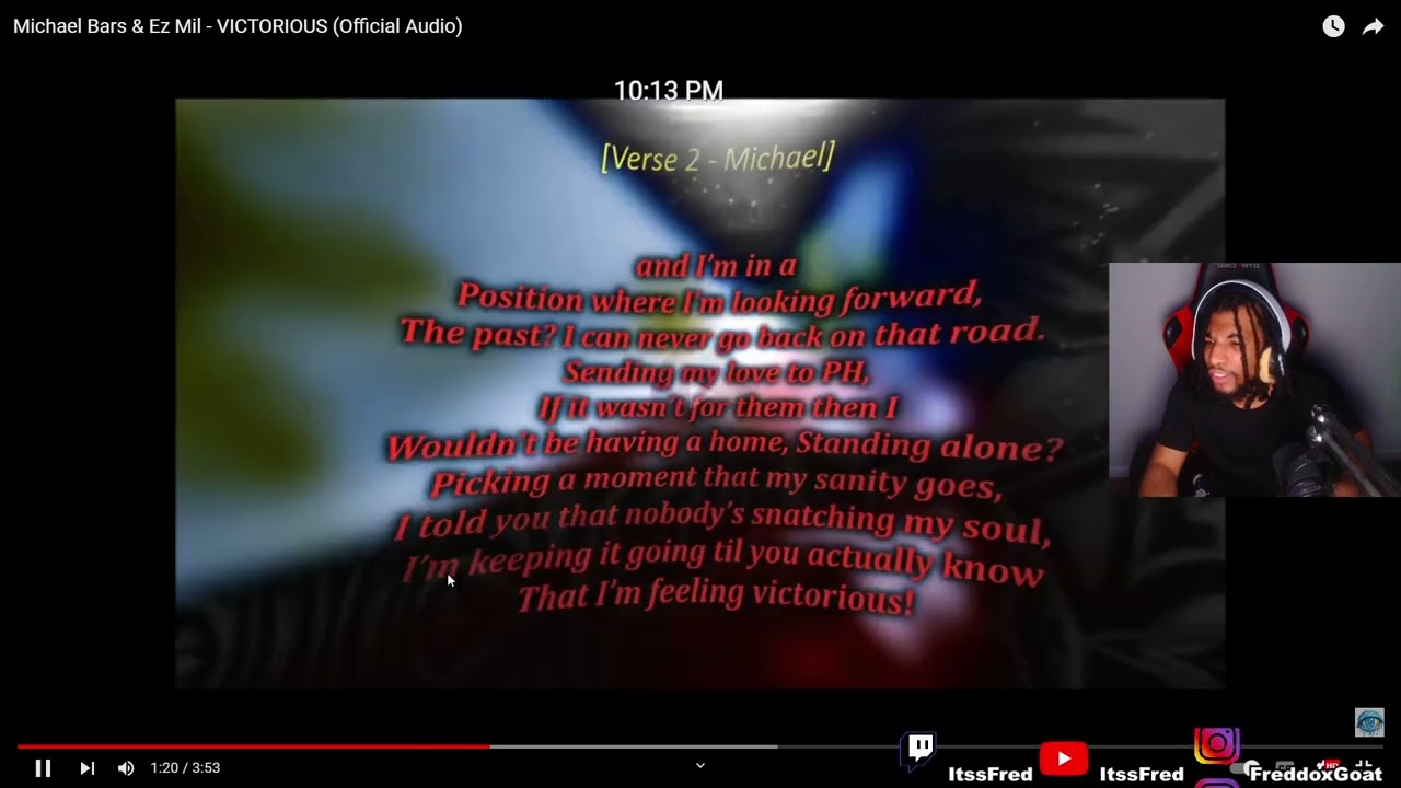 STRAIGHT DEMONS | Michael Bars & Ez Mil - VICTORIOUS (Official Audio) REACTION