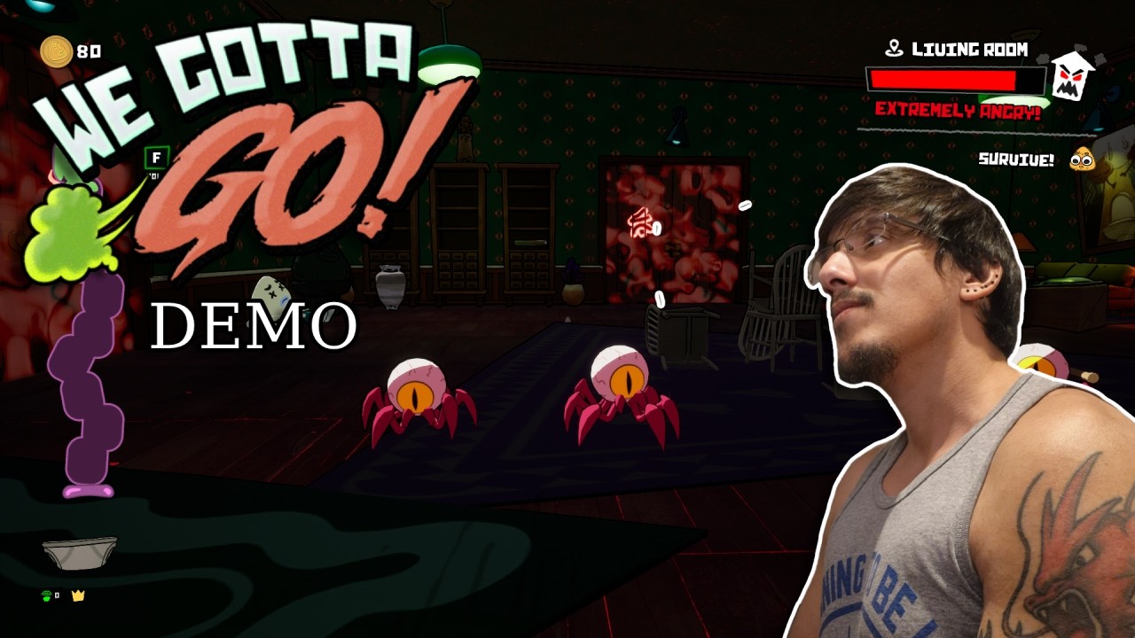 Trying to find the bathroom in a Haunted House ][ We Gotta Go: Demo