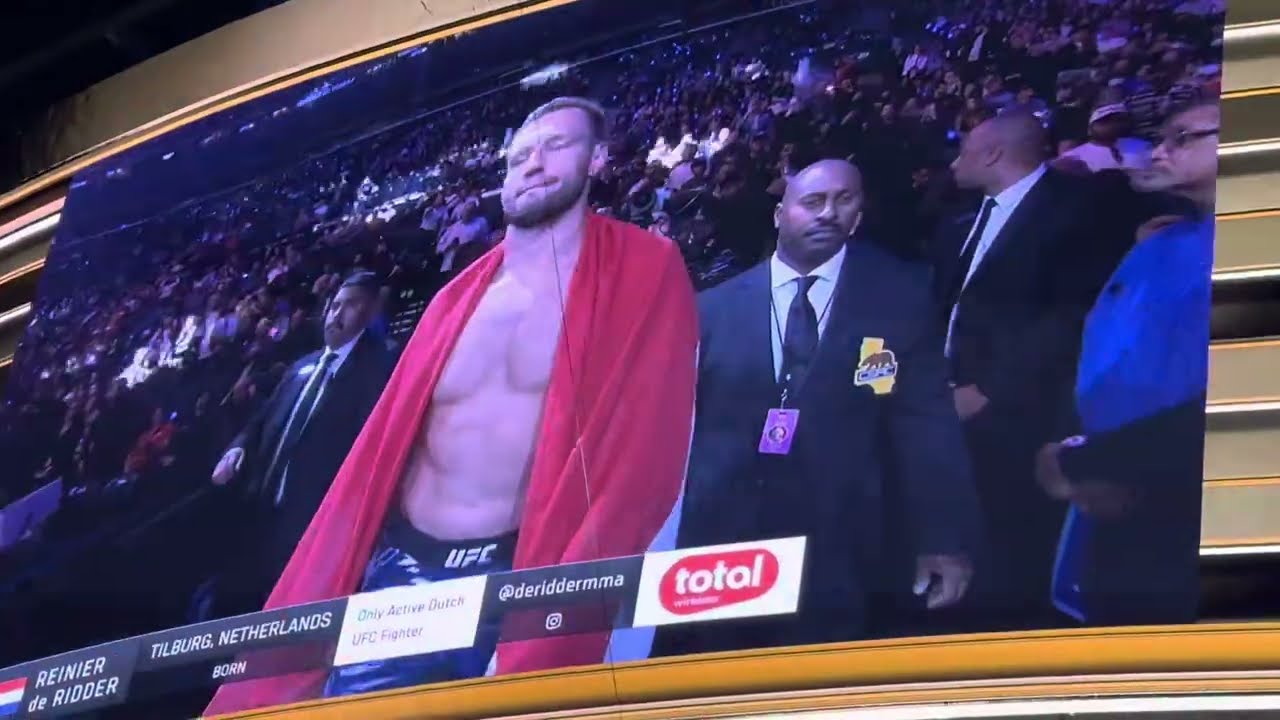 Kevin Holland vs Reinier de Ridder Walkouts | UFC 311 from Intuit Dome in Los Angeles