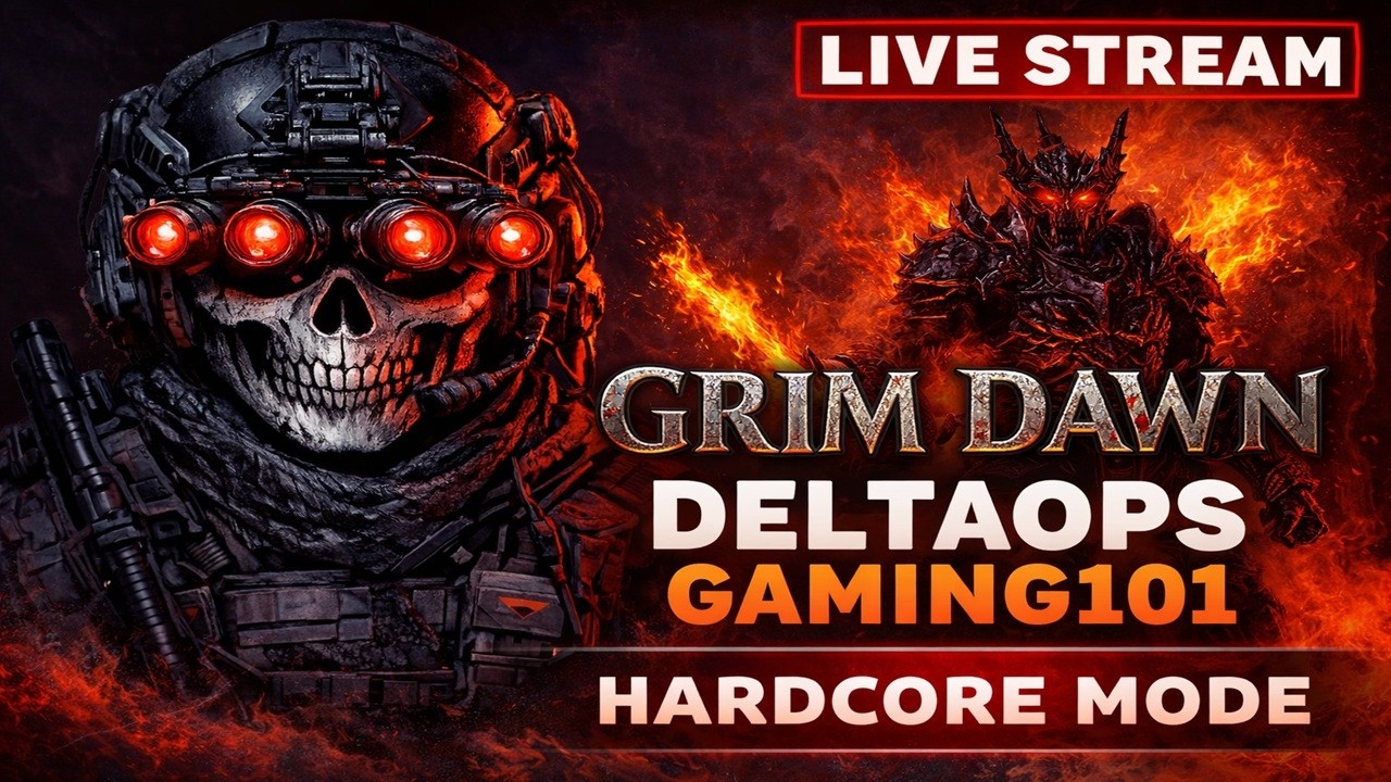 Back at it again.Hardcore.Grim Dawn