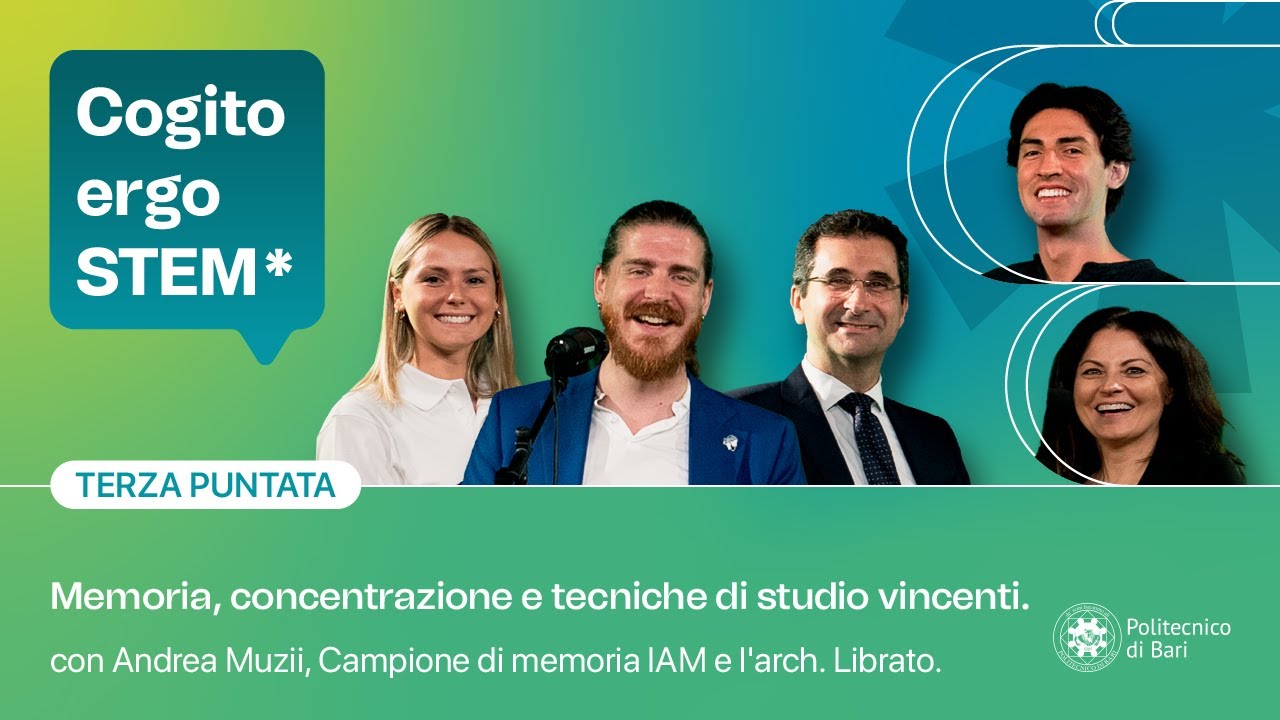 Cogito ergo STEM - Memoria, concentrazione e tecniche di studio vincenti.
