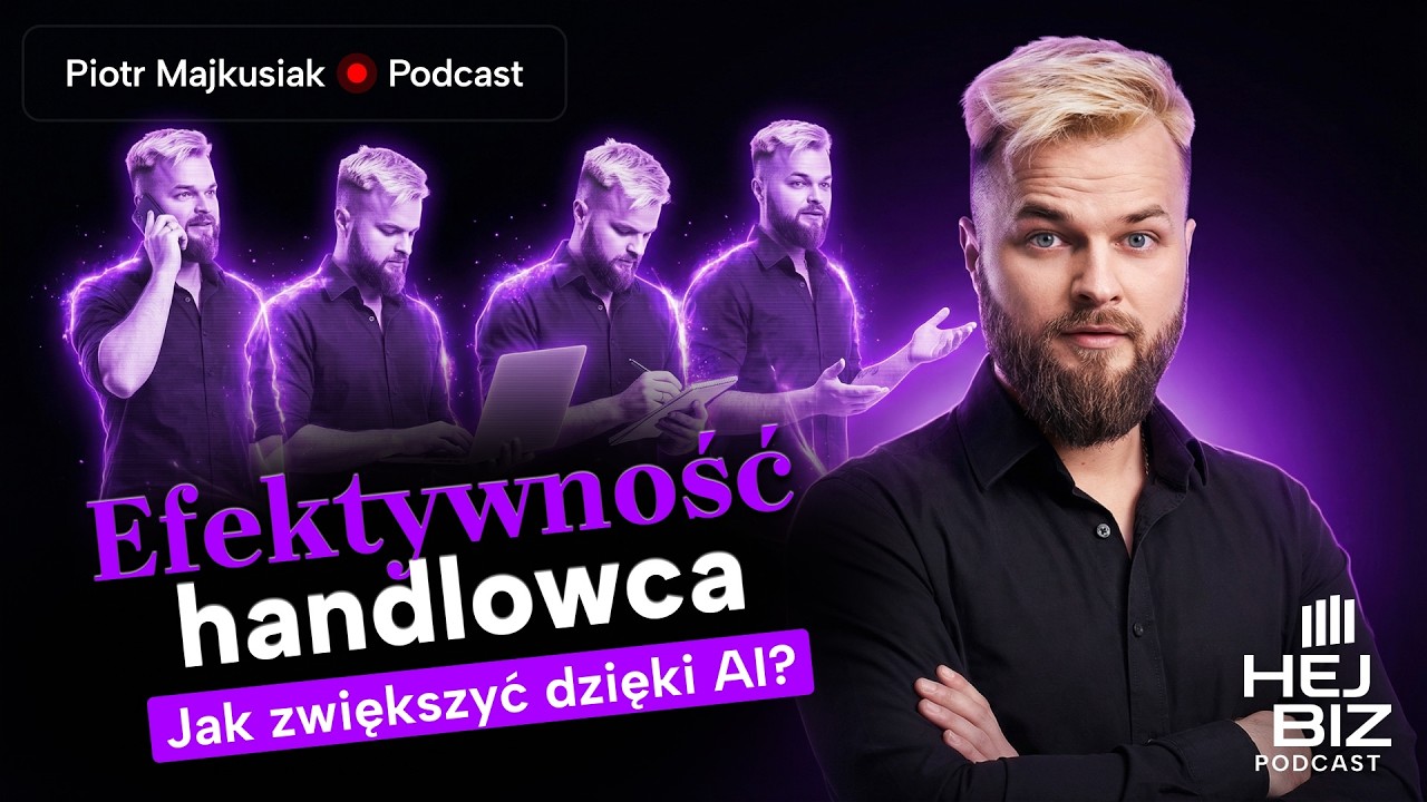 #5 AI w sprzedaży - zamiast szukać nowego handlowca, zwiększ efektywność tych najlepszych! HejBiz