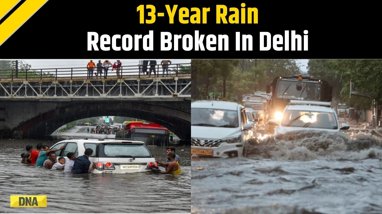 Delhi Rain: Delhi Records Wettest August Start In 13 Years | Delhi News |  Delhi Weather