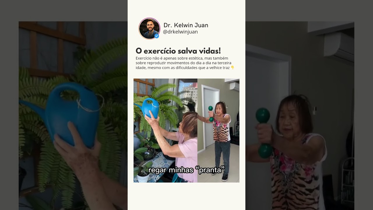 Terceira Idade Ativa: Benef&iacute;cios do Exerc&iacute;cio para o Corpo e a Mente