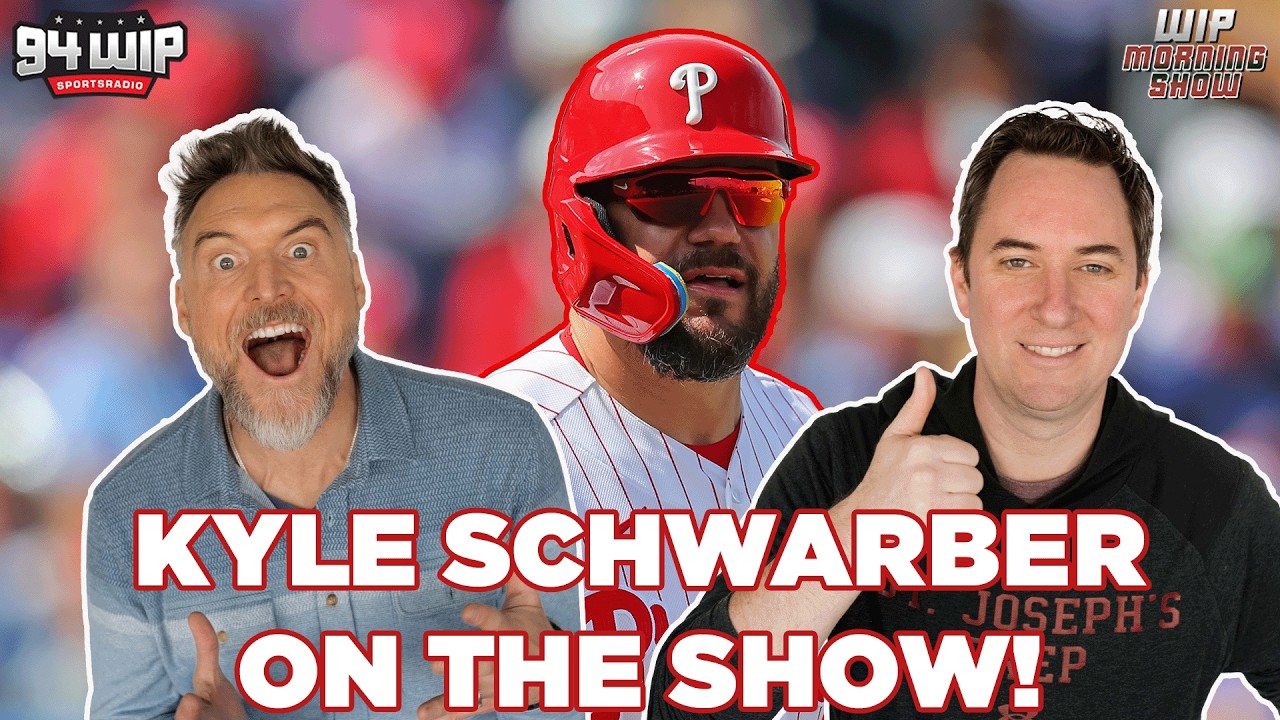 Kyle Schwarber Loves Being a Philadelphia Phillie ❤️ | 94WIP
