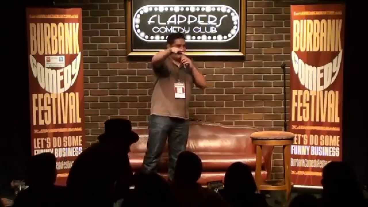 What happens when a comedian gets mugged