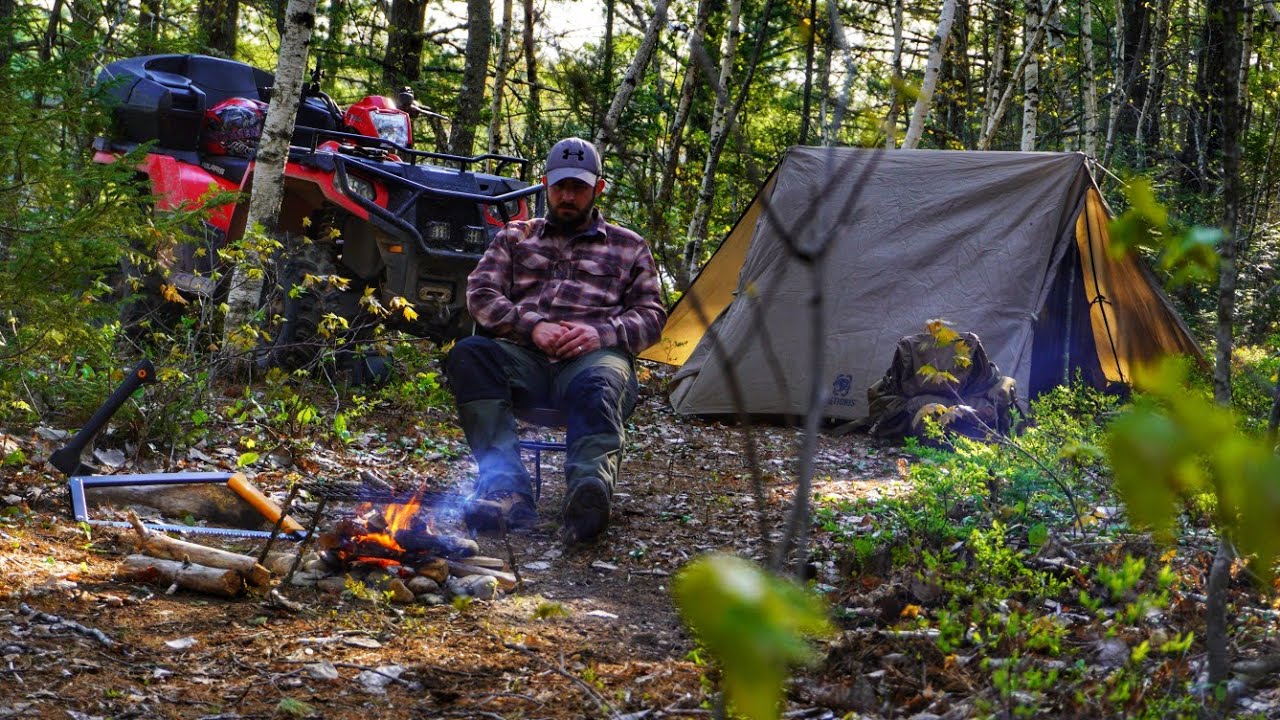 Overland Camping with ATV Camp & Cook in Bear Country