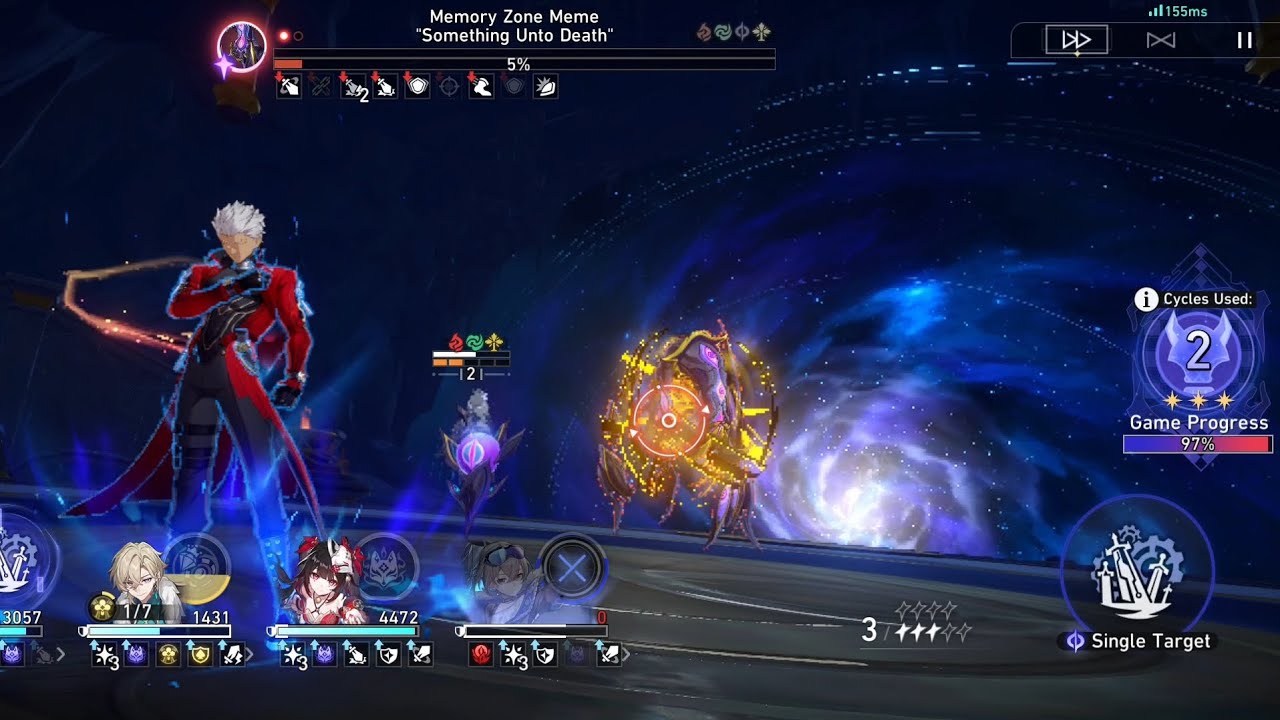 Bruteforcing DoT stage with crit dps? E1 Archer vs Knight II : Anomaly Arbitration - 3 Star Clear 