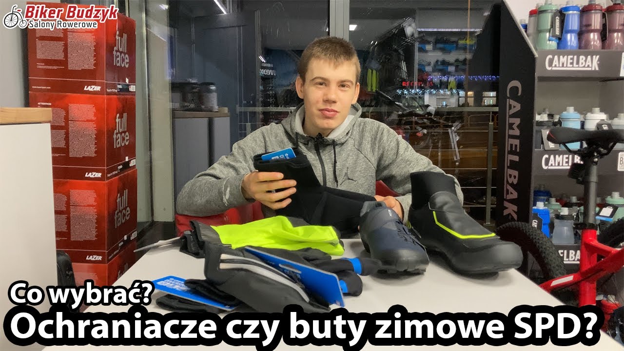 Ochraniacze czy buty zimowe SPD? | Akcesoria w Biker-Budzyk