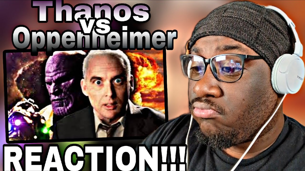 Thanos vs J Robert Oppenheimer. Epic Rap Battles of History(REACTION)