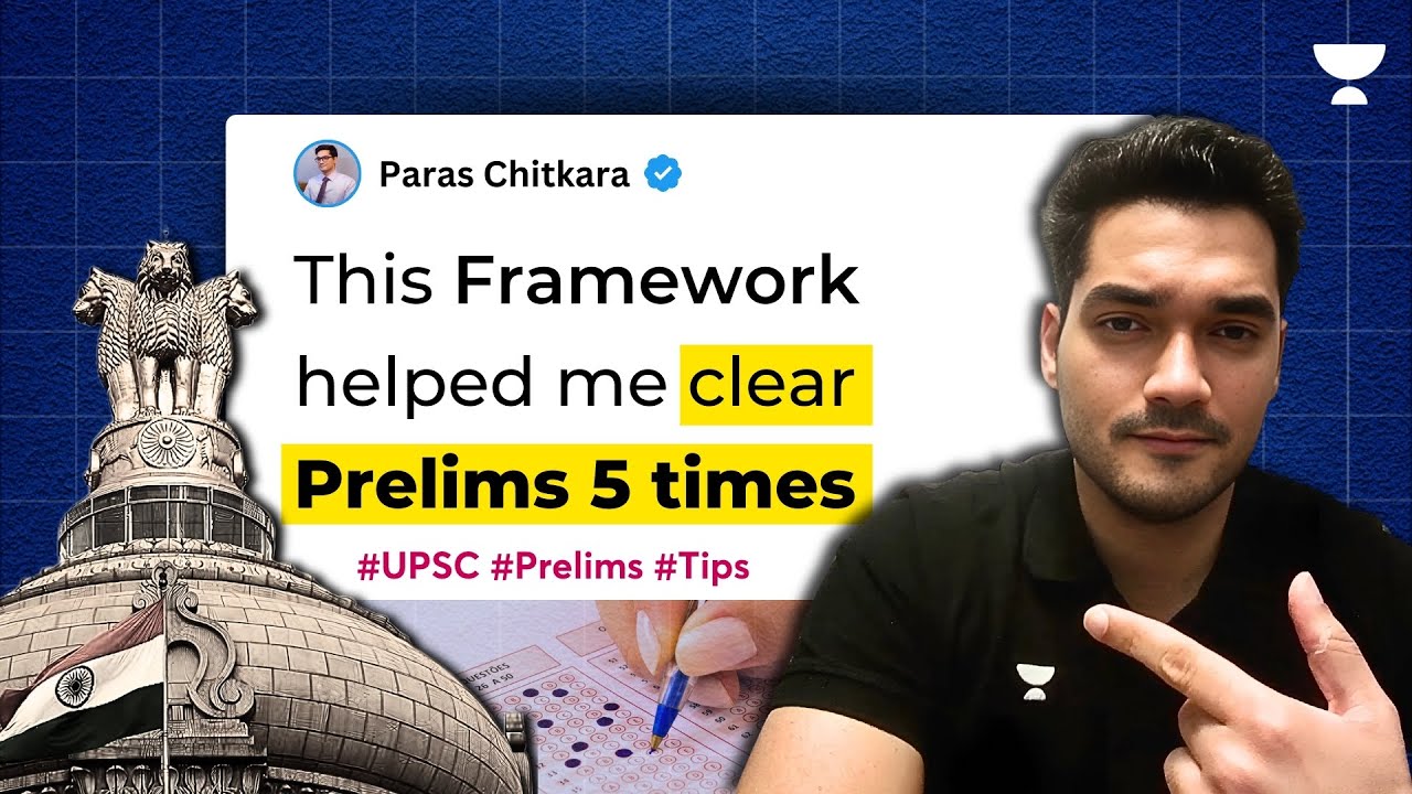 I Cracked *5 UPSC Prelims* with THIS Framework! | Day-Wise Strategy Subject Wise | Paras Chitkara