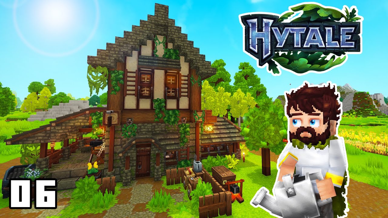 The PERFECT Cozy Starter Home! - Hytale Let’s Play - Episode 6