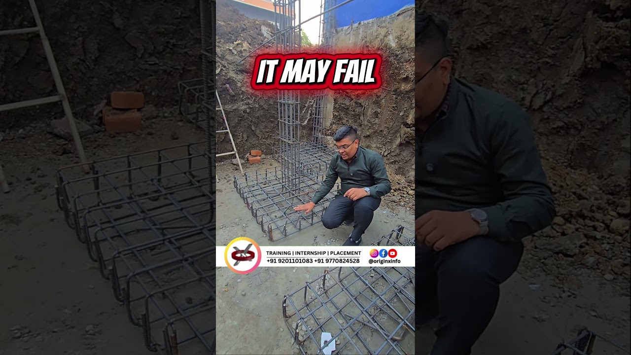 Footing Reinforcement Details as per IS 13920 | Bar Bending, Mesh, Load Transfer | 