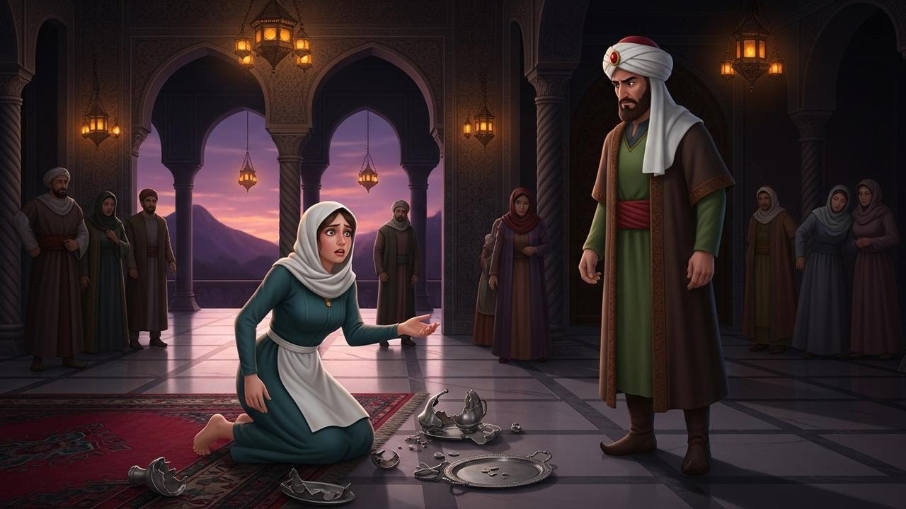 اليتيمة التي غيّر العدل مصيرها/الخادمة اليتيمة والحاكم/قصص قبل النوم#حكايات#قصص #arabicstories