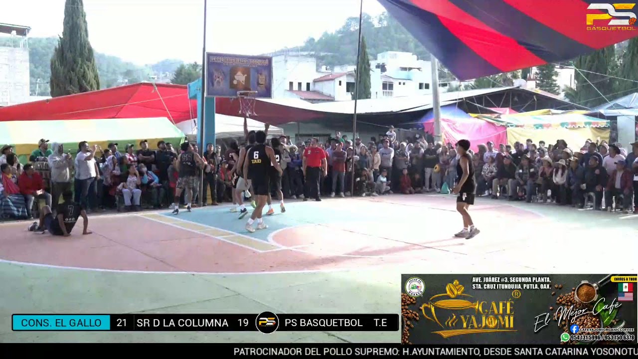 TORNEO DE BASQUETBOL CATEGORÍA LIBRE, EN SANTA CATARINA YOSONOTU