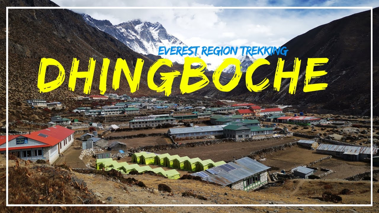 DINGBOCHE 4340M | EVEREST REGION TREKKING | SAGARMATHA NATIONAL PARK | NEPAL 🇳🇵