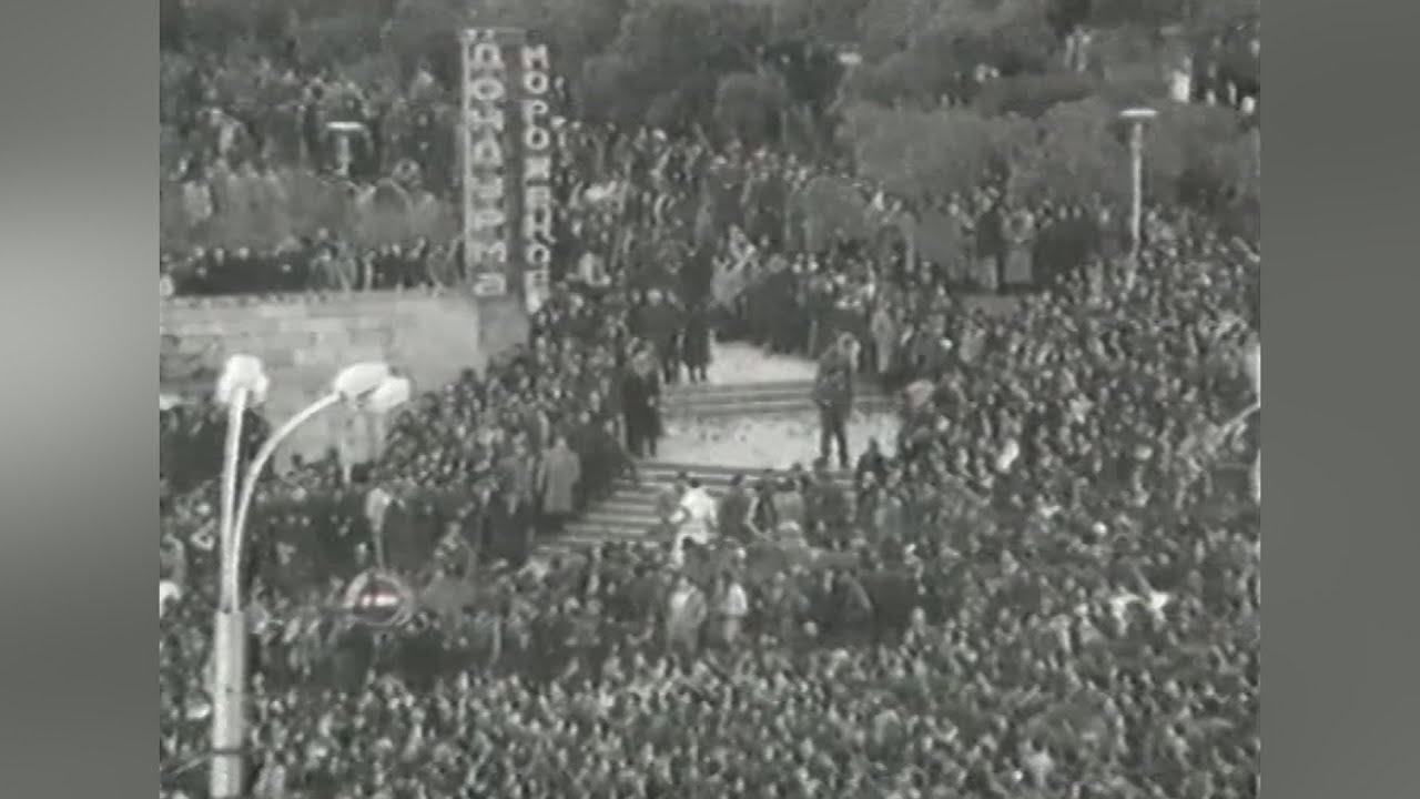 20 yanvar şəhidlərinin dəfn mərasimi. Nadr kadrlar 21-25 Yanvar 1990