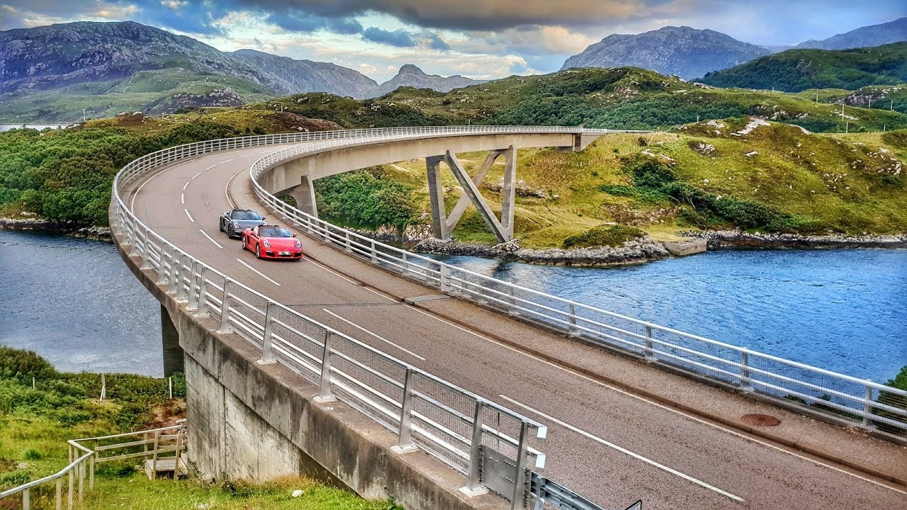 Scotland Tour Pt 2: Porsche Boxster 981 S the UK's highest road - NC500 - Glencoe - Glenshee