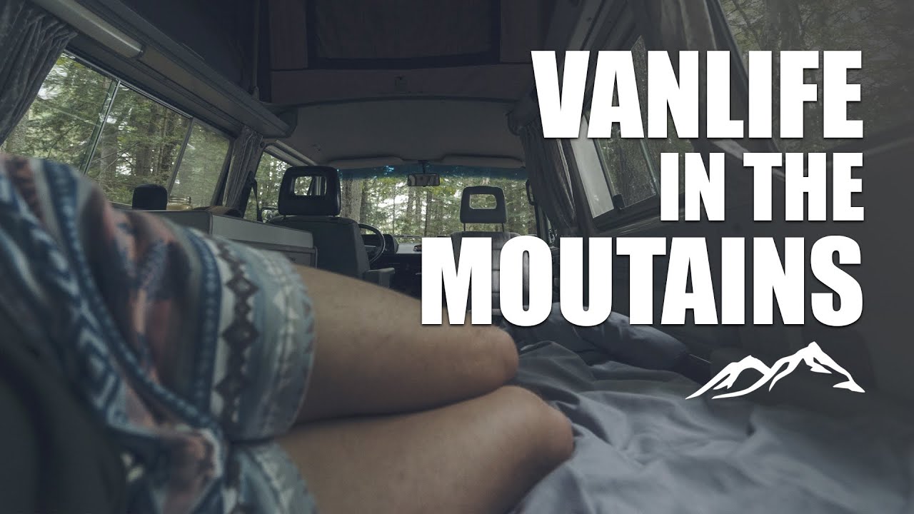 Van Life in VW Westfalia (camping in the mountains)