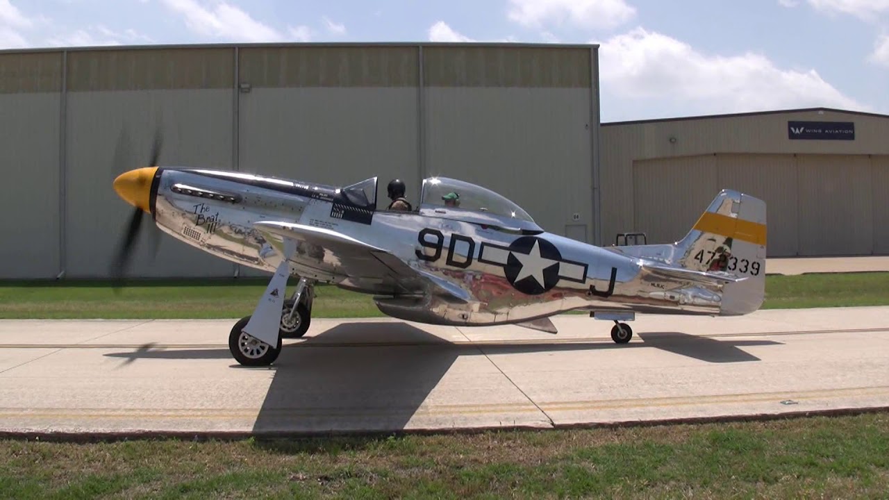 The sound of a Packard V-1650 Supercharged Merlin