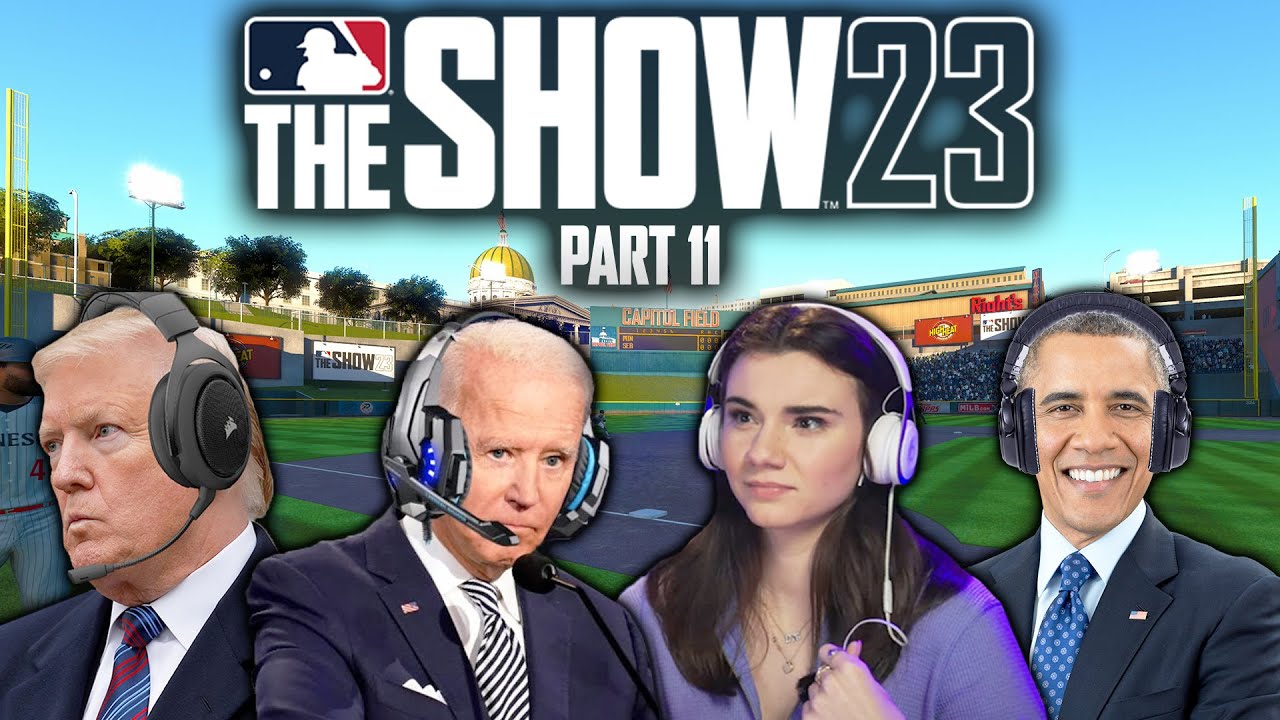 Президенты США играют в MLB The Show 23 (часть 11)