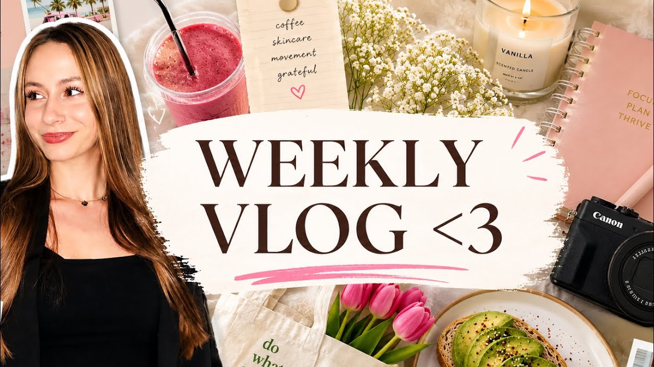 WEEKLY VLOG 𐙚 | LUŹNY CZAS ZE MNĄ★