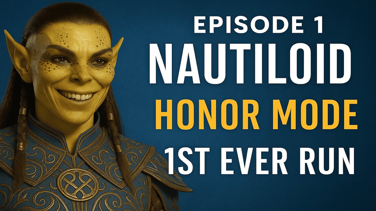 Episode 1: Nautiloid I Gith Bard I 1st BG3 Honor Mode Run