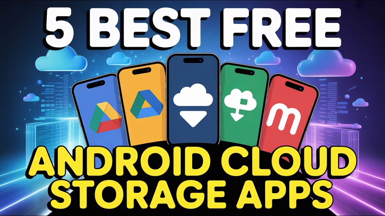5 Best FREE Android Cloud Storage Apps