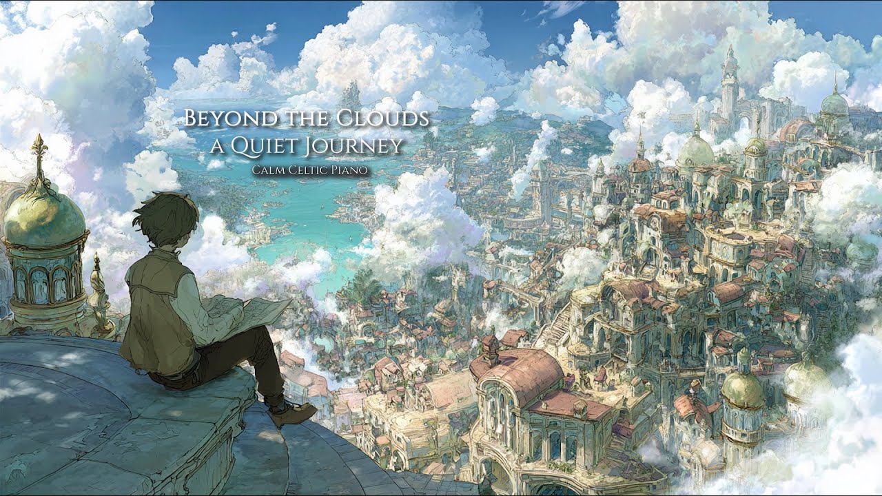 Beyond the Clouds, a Quiet Journey ｜ Celtic Piano for Relaxation & Adventure