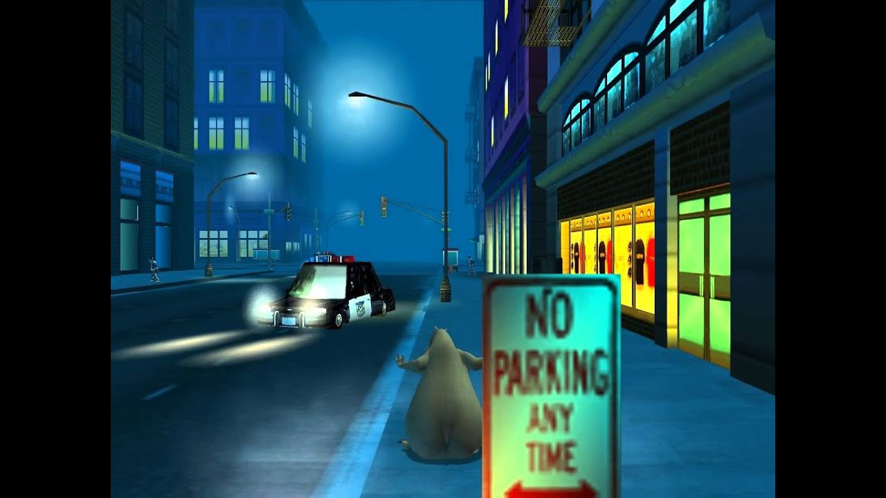 Madagascar Walkthrough PC -  Level 3 - N.Y. Street Chase - HD