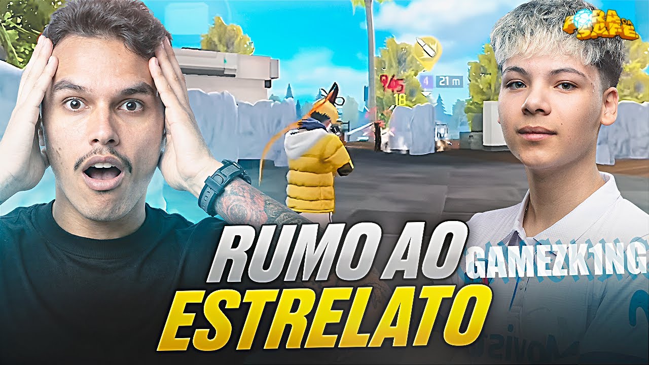 RUMO AO TOPO DO FREE FIRE - GAMEZK1NG - O JOGADOR DESTAQUE DO ANO!