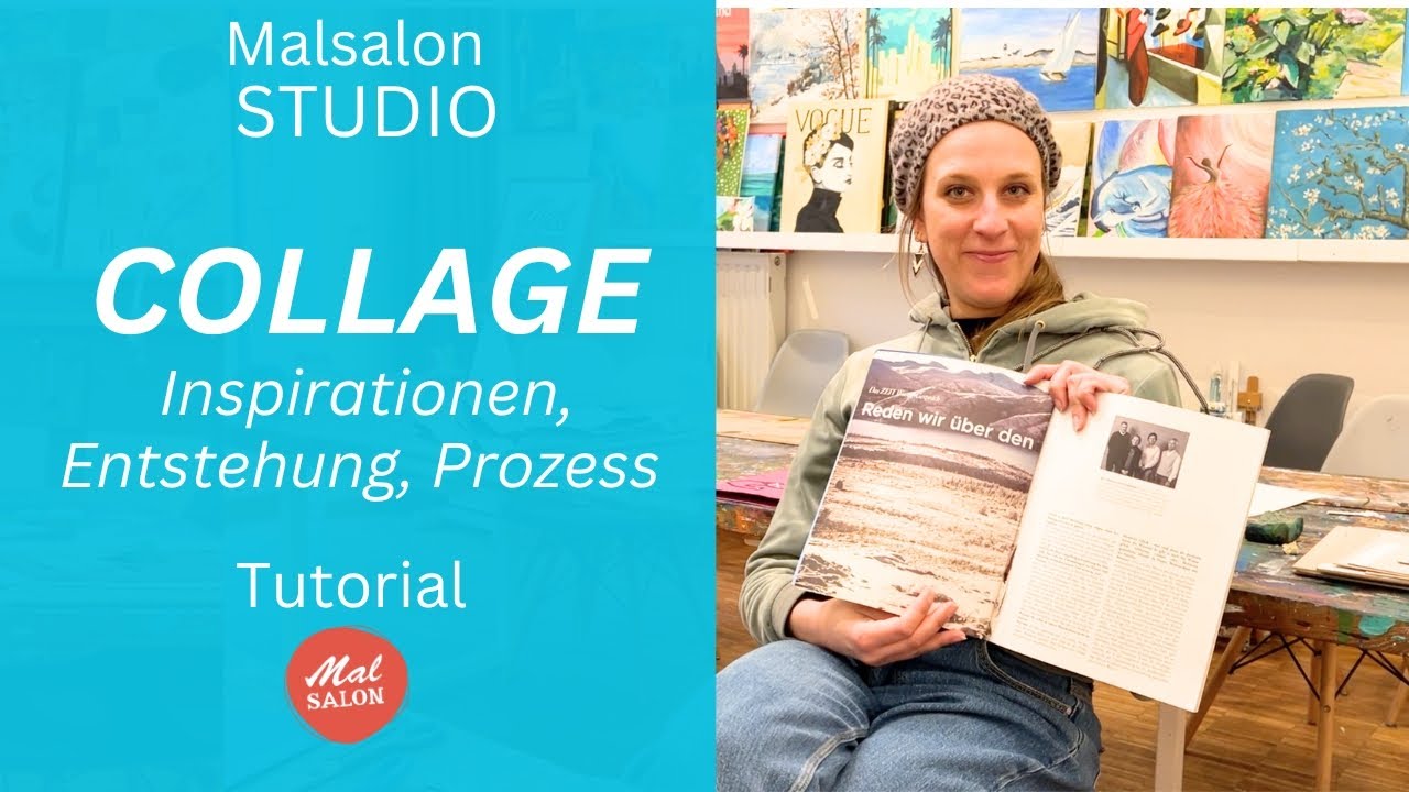 Mixed Media Collage: Wie gestalte ich eine Collage