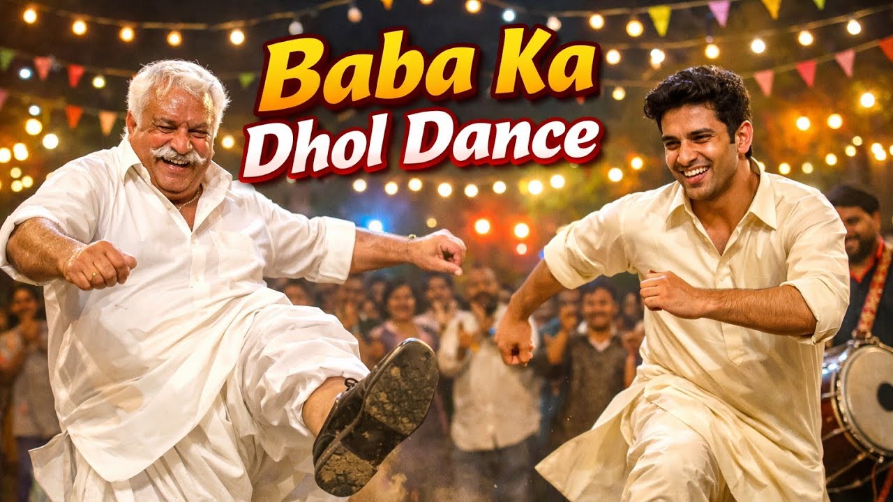 Baba Ka Dhol Dance | Gaon Ki Shaadi Mein Full Energy