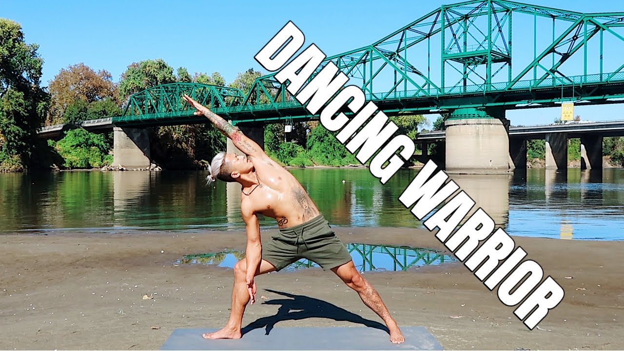 Beginner Yoga Poses- Dancing Warrior