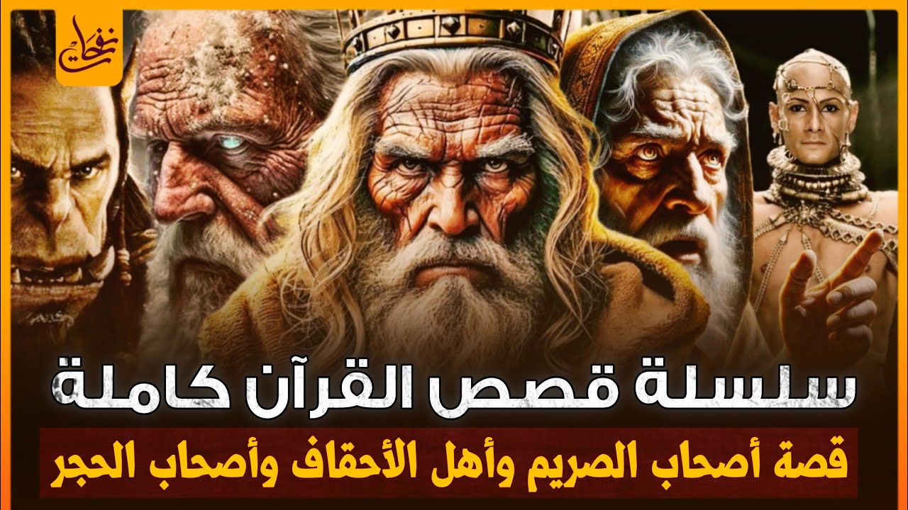 قصص القران قصة أصحاب الصريم ووأهل الاحقاف واصحاب الحجر العمالقة واصحاب المؤتفكة وقوم تبع والتسعة رهط