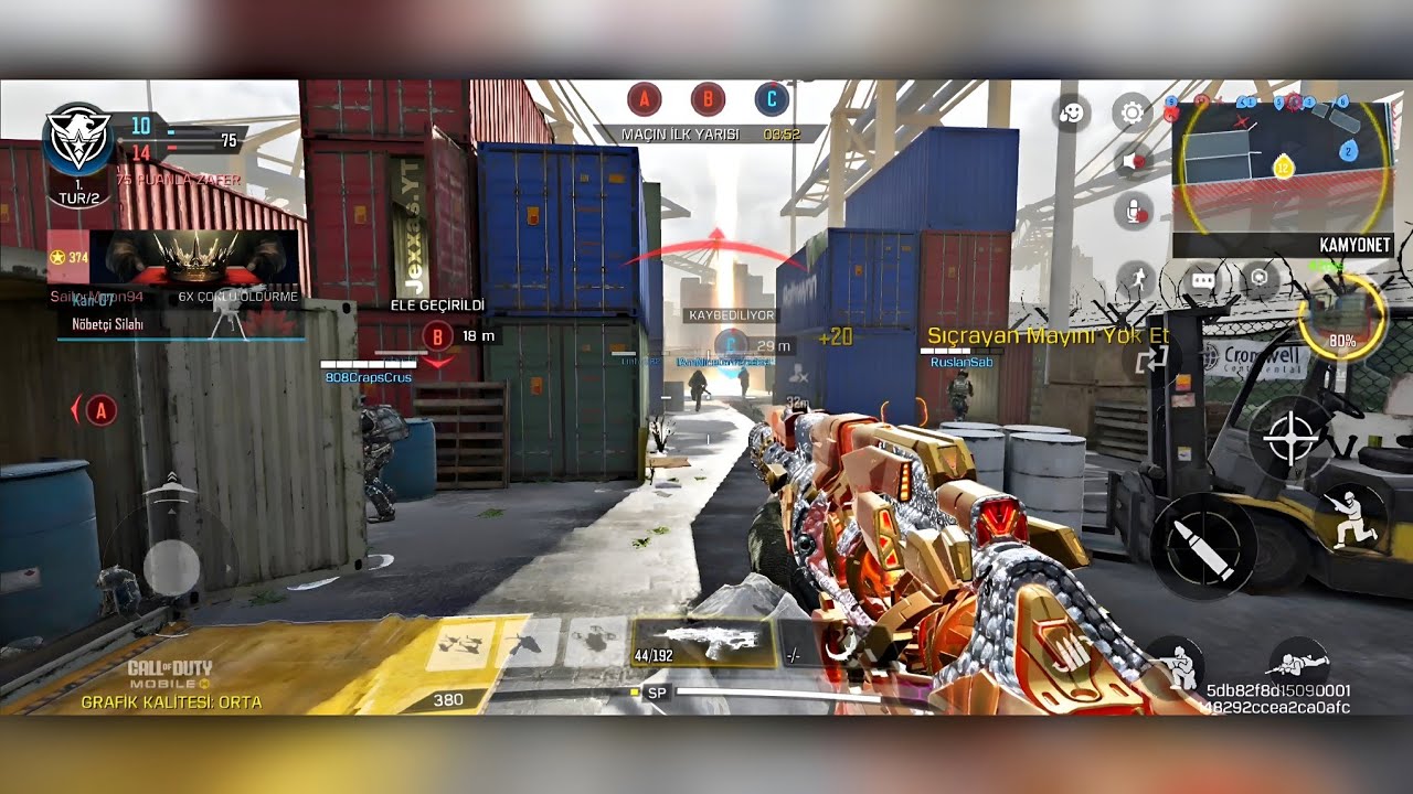 Геймплей многопользовательского режима Call of Duty Mobile