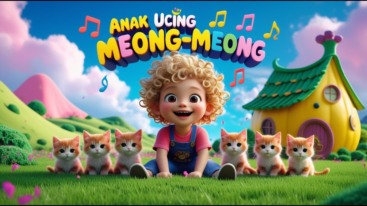 ANAK KUCING MEONG-MEONG - KUMPULAN LAGU ANAK DAN BALITA TERPOPULER | BOE BOE