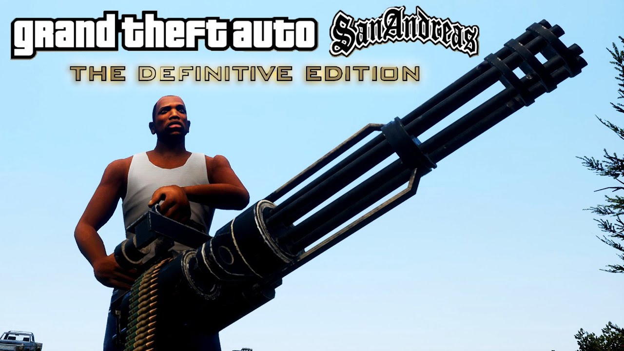 GTA San Andreas : Definitive Edition - All Weapons Showcase
