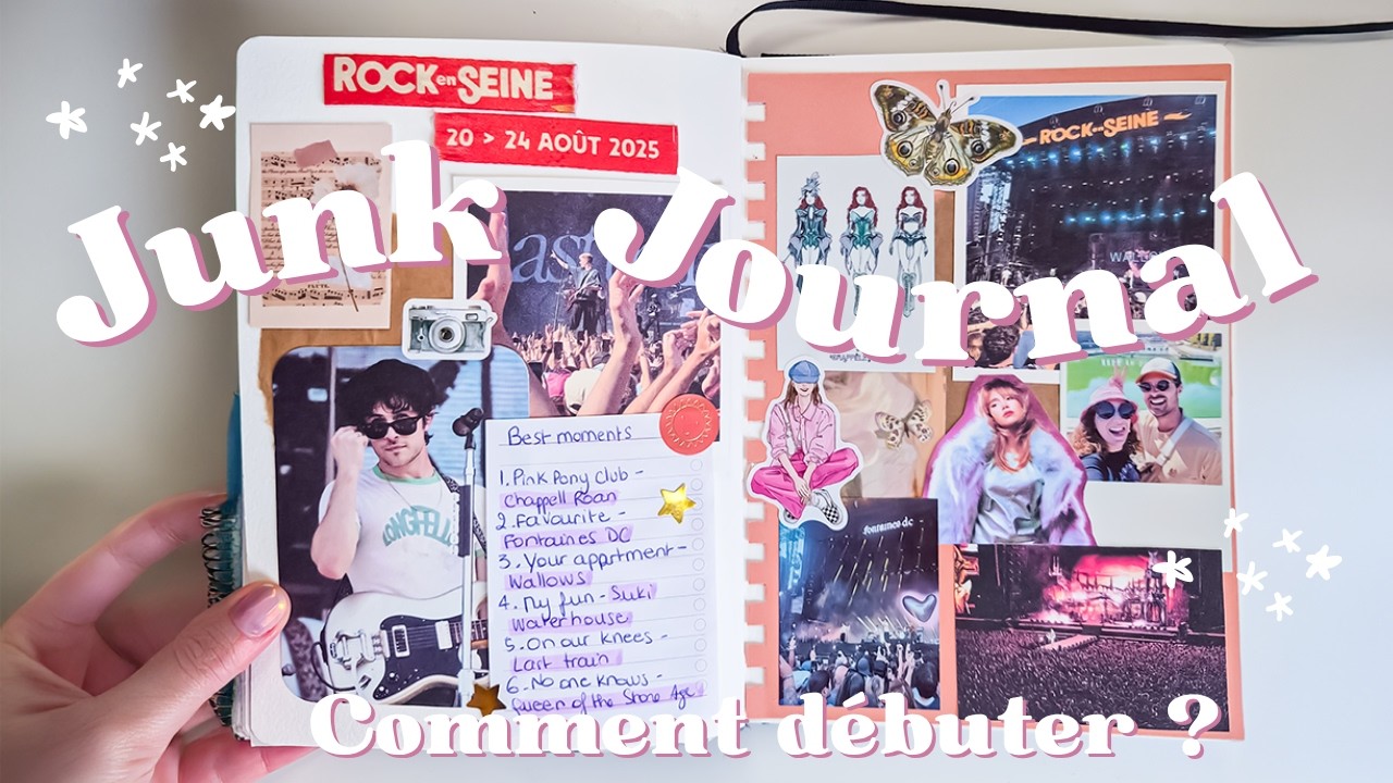 Junk journal 🎨 - Ton guide ultime pour débuter en 2026 !